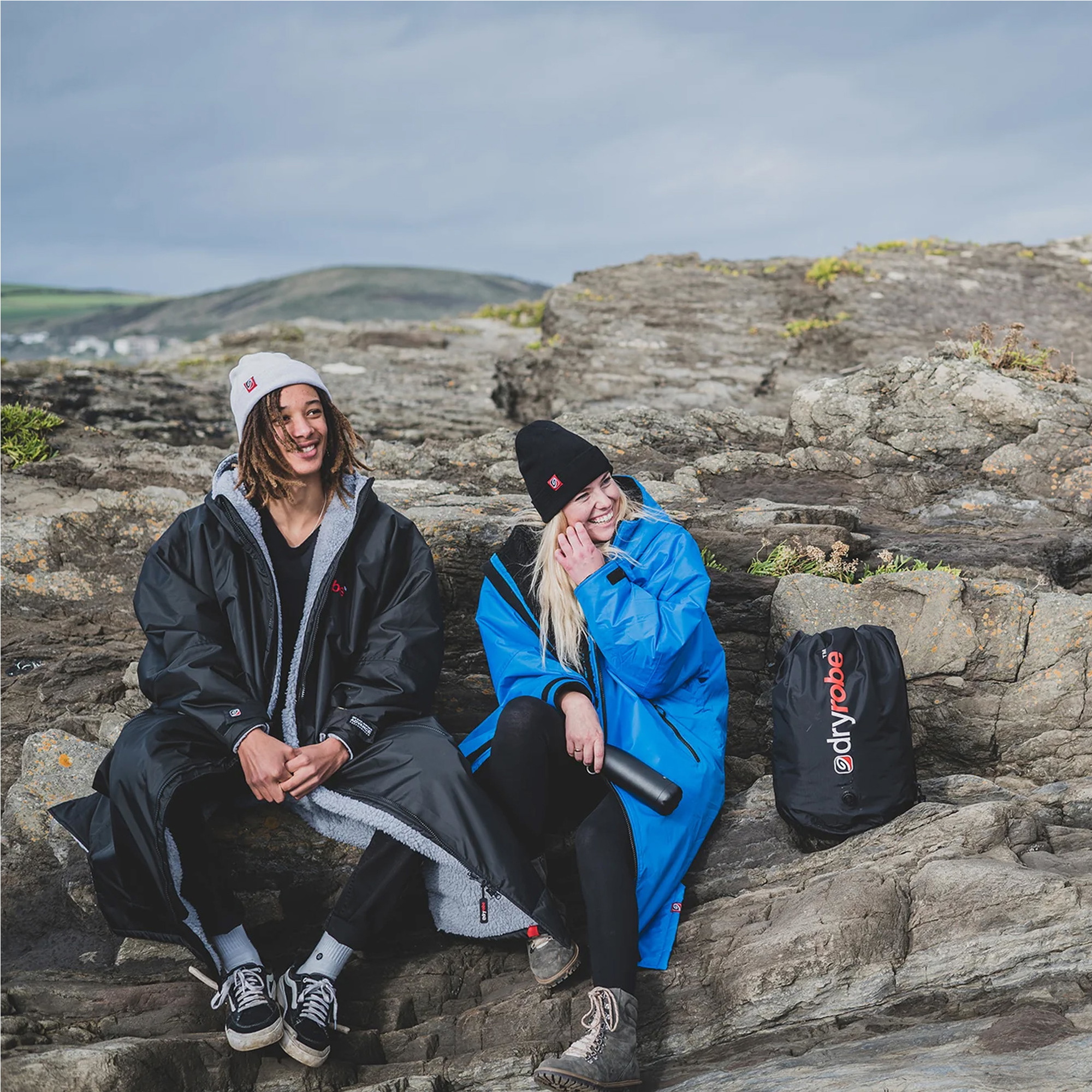 2026 Dryrobe 100% Recycled Polyester Beanie V3 V3DRPB2 - Grey